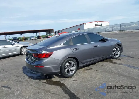 2019 Honda Insight Ex из США, поврежденный, VIN 19XZE4F51KE018293